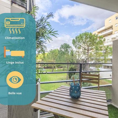 Superbe Appt Port Marianne, Parking Prive, 4 Personnes Apartman Montpellier Kültér fotó